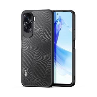 Honor 90 Lite 5G DUX DUCIS AIMO szilikon telefonvédő ütésállóság, hullám, FEKETE