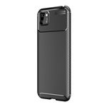 Honor 9S Gigapack szilikon telefonvédő ütésállóság, karbon minta, FEKETE