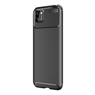 Honor 9S Gigapack szilikon telefonvédő ütésállóság, karbon minta, FEKETE