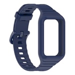 Honor Band 10 / Band 9 GIGAPACK Pótszíj egyedi méret, ütésállóság + szilikon keret, SÖTÉTKÉK