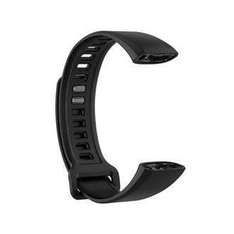 Honor Band 2 Pro Gigapack pótszíj egyedi méret, szilikon, FEKETE