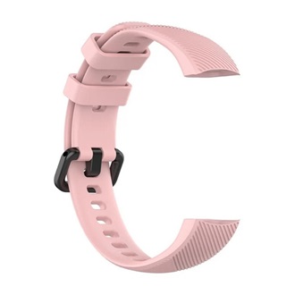 Honor Band 4 GIGAPACK pótszíj egyedi méret, szilikon, RÓZSASZÍN