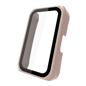 Honor Band 6 Gigapack Műanyag keret + kijelzővédő üveg ütésállóság RÓZSASZÍN