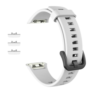 Honor Band 6 Gigapack pótszíj egyedi méret, szilikon, FEHÉR