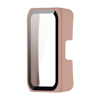 Honor Band 7 Gigapack Műanyag keret ütésálló + kijelzővédő üveg RÓZSASZÍN