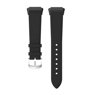 Honor Band 7 Gigapack pótszíj egyedi méret, valódi bőr, FEKETE