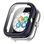 Honor Choice Haylou Watch GIGAPACK Műanyag keret BUMPER, ütésállóság + kijelzővédő üveg, SÖTÉTKÉK
