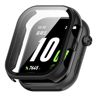 Honor Choice InfoWear Watch 2i GIGAPACK Műanyag keret BUMPER, ütésállóság + kijelzővédő üveg, FEKETE