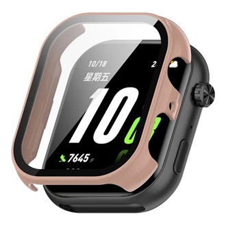 Honor Choice InfoWear Watch 2i GIGAPACK Műanyag keret BUMPER, ütésállóság + kijelzővédő üveg, RÓZSASZÍN