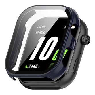 Honor Choice InfoWear Watch 2i GIGAPACK Műanyag keret BUMPER, ütésállóság + kijelzővédő üveg, SÖTÉTKÉK
