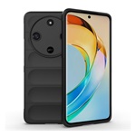 Honor Magic6 Lite 5G Gigapack Szilikon telefonvédő ütésállóság, 3D, FEKETE