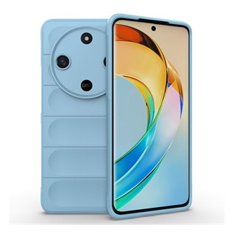 Honor Magic6 Lite 5G Gigapack Szilikon telefonvédő ütésállóság, 3D, VILÁGOSKÉK