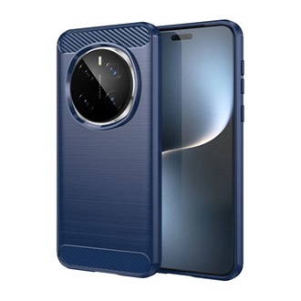 Honor Magic7 Pro GIGAPACK Szilikon telefonvédő ütésállóság, karbon minta, SÖTÉTKÉK