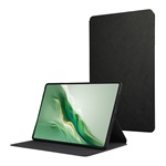 Honor MagicPad 2 GIGAPACK Tok álló, bőr hatású FLIP, asztali tartó, SÖTÉTKÉK