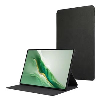 Honor MagicPad 2 GIGAPACK Tok álló, bőr hatású FLIP, prémium, SÖTÉTZÖLD