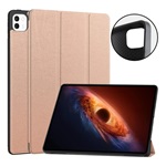 Honor MagicPad 4 GIGAPACK Tok álló, bőr hatású aktív FLIP, asztali tartó, ROZÉARANY