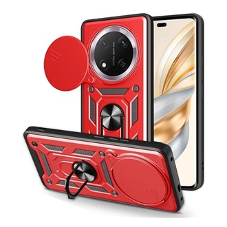 Honor Magic 7 Lite GIGAPACK Defender szilikon telefonvédő ütésállóság, kameravédő, PIROS