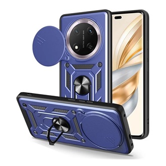 Honor Magic 7 Lite GIGAPACK Defender szilikon telefonvédő ütésállóság, kameravédő, SÖTÉTKÉK