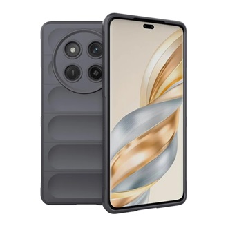 Honor Magic 7 Lite GIGAPACK Szilikon telefonvédő ütésállóság, 3D, SÖTÉTSZÜRKE