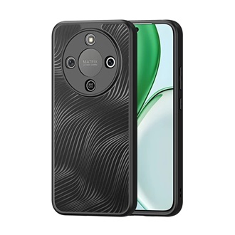 Honor Magic 8 Lite DUX DUCIS AIMO szilikon telefonvédő ütésállóság, hullám, FEKETE