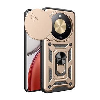 Honor Magic 8 Lite GIGAPACK Defender szilikon telefonvédő ütésállóság, kameravédő, ARANY