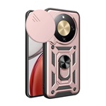 Honor Magic 8 Lite GIGAPACK Defender szilikon telefonvédő ütésállóság, kameravédő, ROZÉARANY