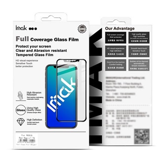 Honor Magic V5 IMAK FULL COVERAGE képernyővédő üveg 3D, külső, FEKETE