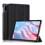 Honor Pad X9 Gigapack Tok álló, bőr hatású FLIP, asztali tartó, FEKETE