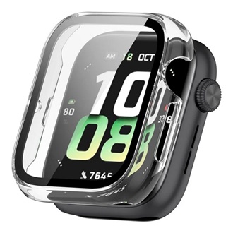 Honor Watch 5 GIGAPACK Műanyag keret BUMPER, ütésállóság + kijelzővédő üveg, ÁTLÁTSZÓ