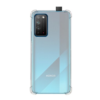 Honor X10 5G Gigapack szilikon telefonvédő ütésállóság, légpárnás sarok, ÁTLÁTSZÓ