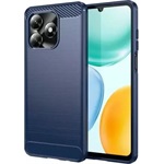 Honor X5c Plus GIGAPACK Szilikon telefonvédő ütésállóság, karbon minta, SÖTÉTKÉK