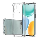 Honor X5c Plus GIGAPACK Szilikon telefonvédő ütésállóság, légpárnás sarok, ÁTLÁTSZÓ