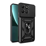 Honor X6b Gigapack Defender szilikon telefonvédő ütésállóság, kameravédő, FEKETE