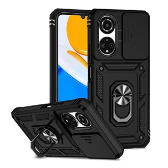 Honor X7 (2022) Gigapack Defender szilikon telefonvédő ütésállóság, kameravédő, FEKETE