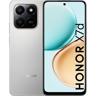 Honor X7d 4G 256GB Dual SIM okostelefon ezüst (Meteor Silver)