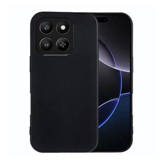 Honor X7d 4G GIGAPACK Szilikon telefonvédő matt FEKETE