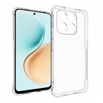 Honor X7d 4G GIGAPACK Szilikon telefonvédő ütésállóság, légpárnás sarok, ÁTLÁTSZÓ