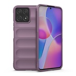 Honor X8 4G Gigapack szilikon telefonvédő ütésállóság, 3D, LILA