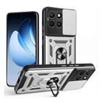 Honor X8c GIGAPACK Defender szilikon telefonvédő ütésállóság, kameravédő, EZÜST