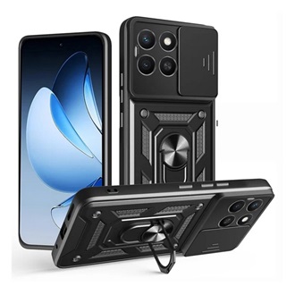 Honor X8c GIGAPACK Defender szilikon telefonvédő ütésállóság, kameravédő, FEKETE