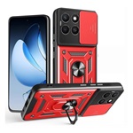 Honor X8c GIGAPACK Defender szilikon telefonvédő ütésállóság, kameravédő, PIROS