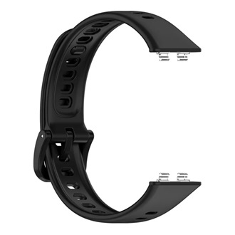 Huawei Band 11 Pro / Band 11 GIGAPACK Pótszíj egyedi méret, szilikon, FEKETE