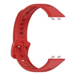 Huawei Band 11 Pro / Band 11 GIGAPACK Pótszíj egyedi méret, szilikon, PIROS