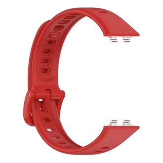 Huawei Band 11 Pro / Band 11 GIGAPACK Pótszíj egyedi méret, szilikon, PIROS