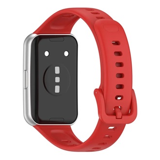 Huawei Band 11 Pro / Band 11 GIGAPACK Pótszíj egyedi méret, szilikon, PIROS