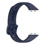 Huawei Band 11 Pro / Band 11 GIGAPACK Pótszíj egyedi méret, szilikon, SÖTÉTKÉK