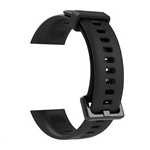 Huawei Band 4 GIGAPACK pótszíj egyedi méret, szilikon, FEKETE