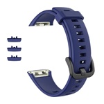 Huawei Band 6 Gigapack pótszíj egyedi méret, szilikon, SÖTÉTKÉK