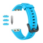 Huawei Band 6 Gigapack pótszíj egyedi méret, szilikon, VILÁGOSKÉK