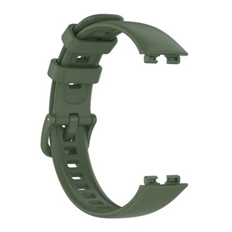 Huawei Band 9 Gigapack Pótszíj egyedi méret, szilikon, SÖTÉTZÖLD